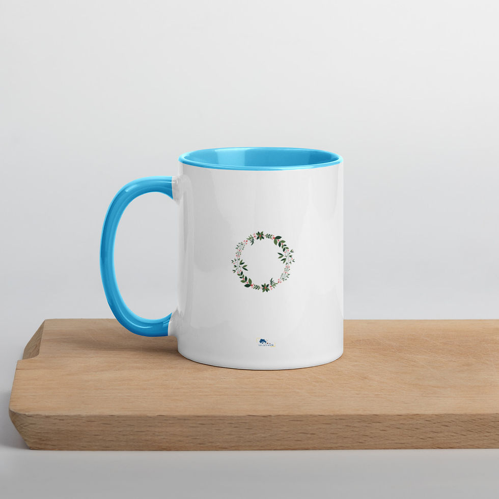 Thumbnail: Fresh Trees Christmas Mug with Colour Inside