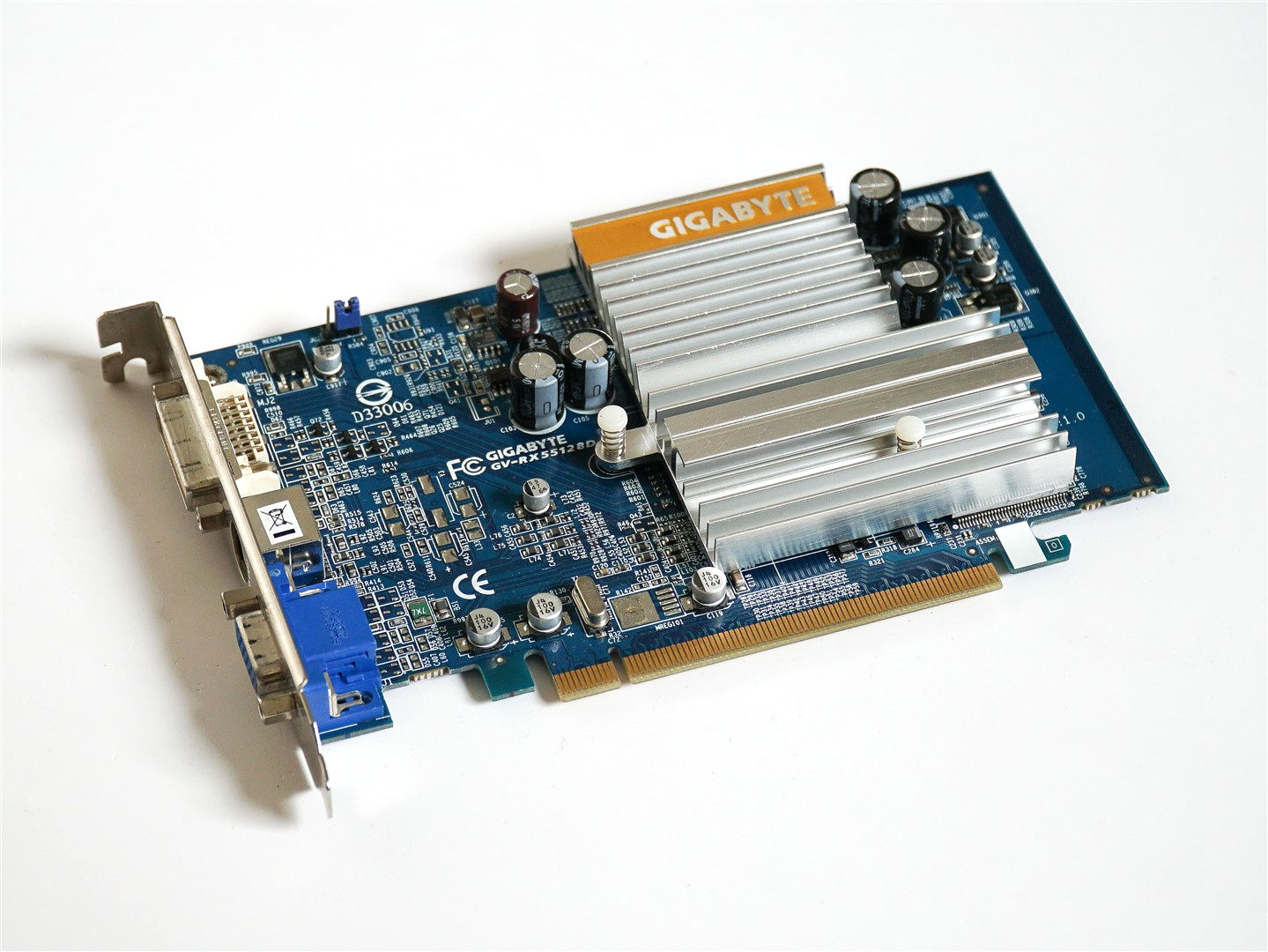 GIGABYTE ATI Radeon X550 128MB DDR PCIe