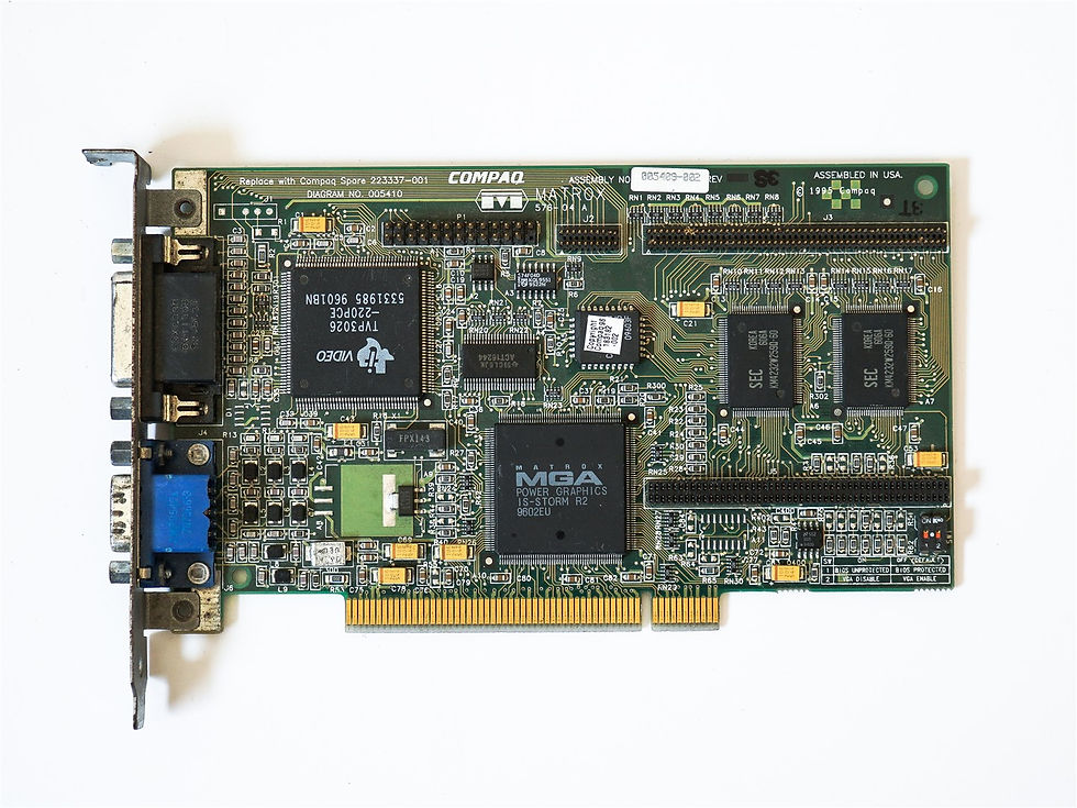 MATROX Millennium 2MB WRAM PCI