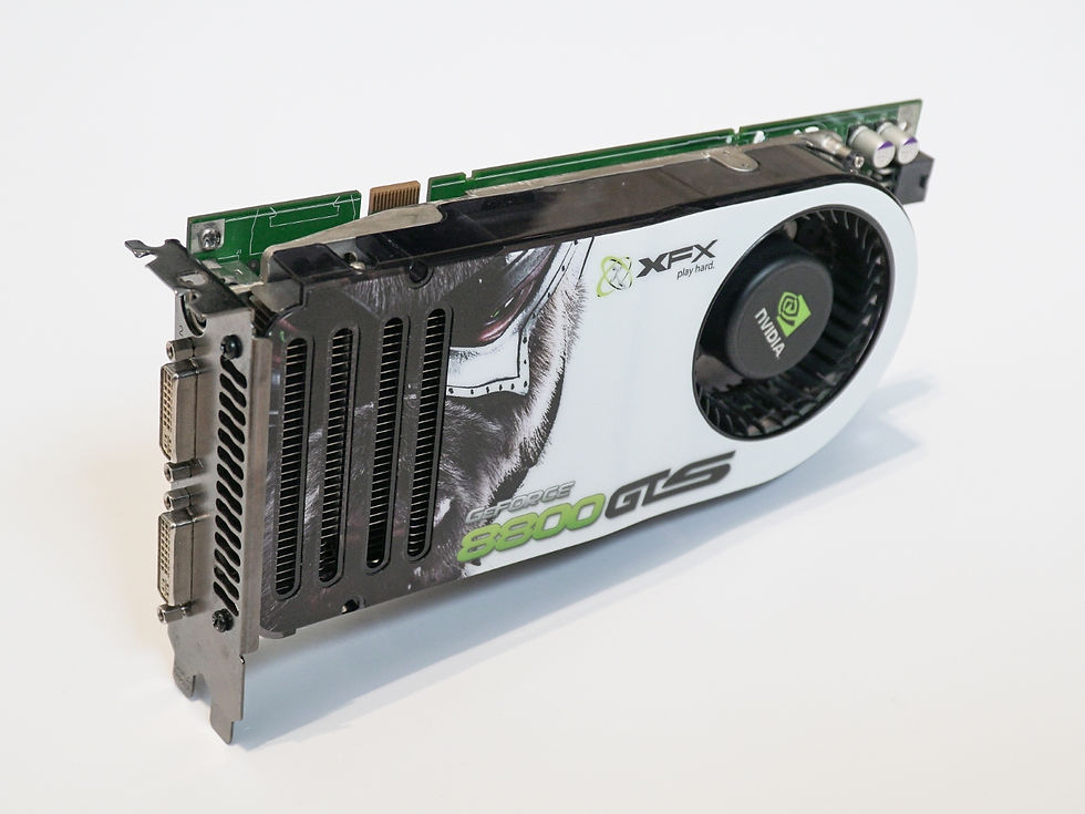XFX NVIDIA GeForce 8800 GTS 320MB DDR3 320bit PCIe