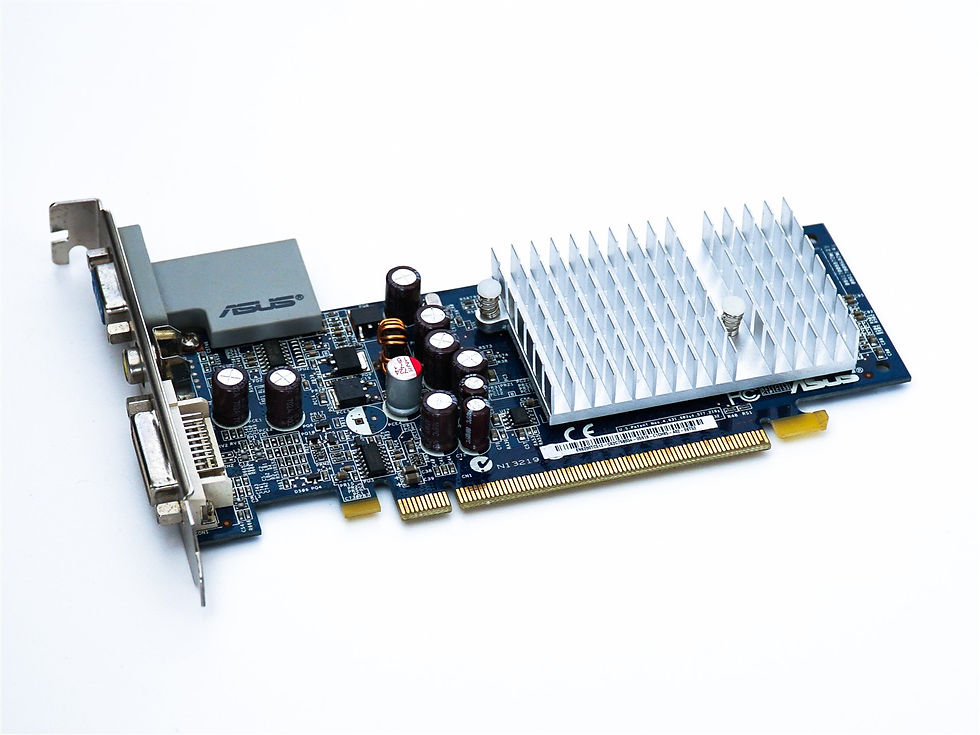 Thumbnail: ASUS NVIDIA GeForce 6200 256MB DDR2 64bit PCIe LP