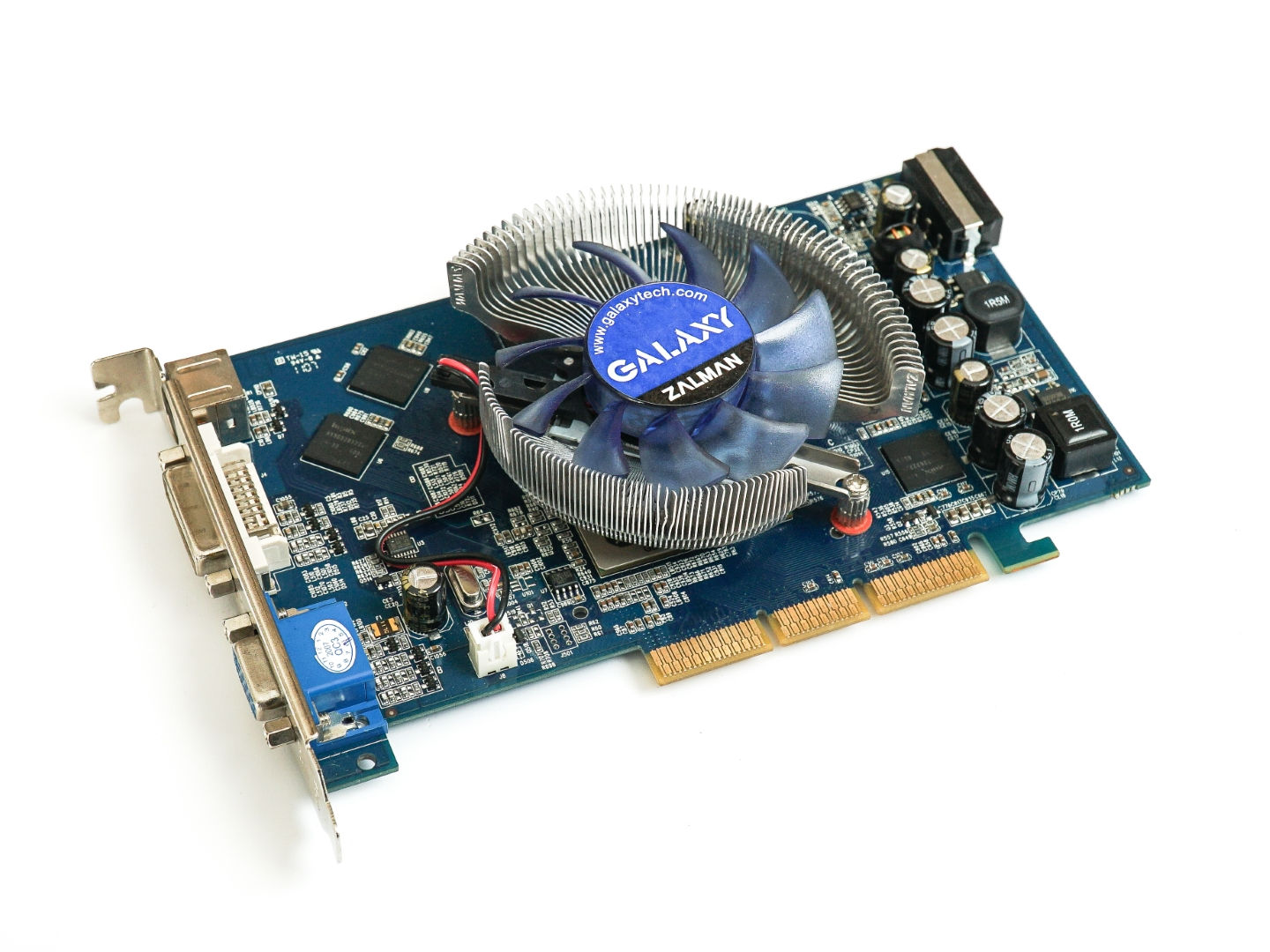 GALAXY NVIDIA GeForce 6800 XT 128MB AGP ZALMAN