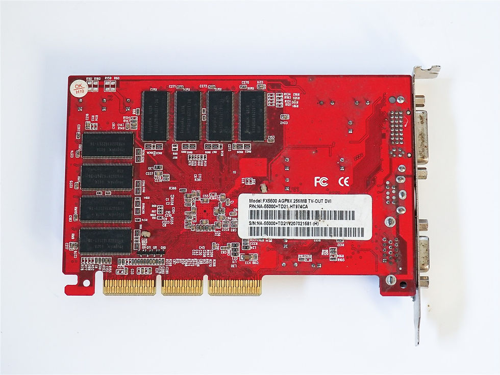 Thumbnail: PALIT NVIDIA GeForce FX 5500 256MB DDR AGP
