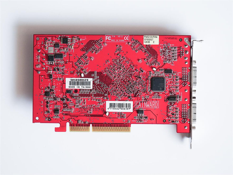 Thumbnail: GAINWARD NVIDIA GeForce 6600 GT 128MB