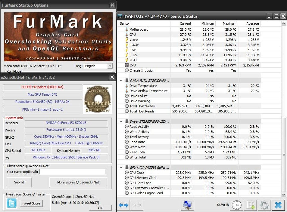 Thumbnail: GAINWARD NVIDIA GeForce FX 5700LE 256MB DDR 128bit AGP