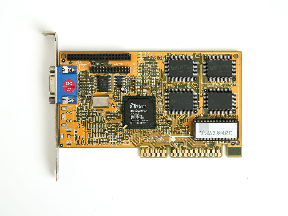 FASTWARE TRIDENT 9850 4MB SDRAM AGP