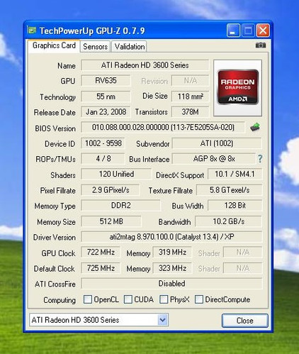 Gpu Z Amd Radeon Mobility Hd 5000 Series Amd Radeon Ati Radeon Hd