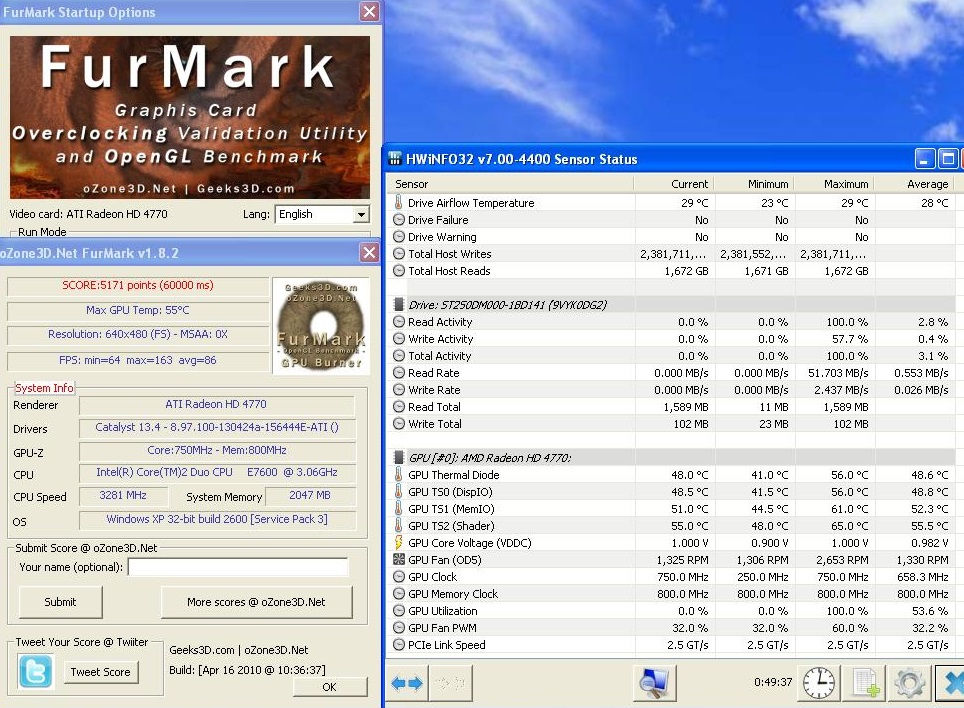 Thumbnail: XFX ATI Radeon HD 4770 512MB DDR5 PCIe