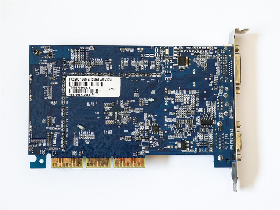 Thumbnail: NVIDIA GeForce FX 5200 128MB DDR 128bit AGP FAN