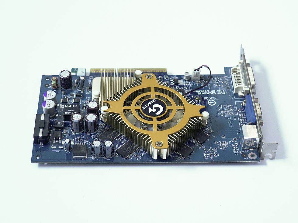 Thumbnail: GIGABYTE NVIDIA GeForce 6200 128MB DDR 128bit AGP