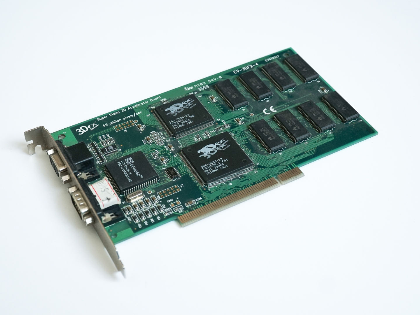 3Dfx Voodoo1 4MB EDO RAM PCI Elephant 3D