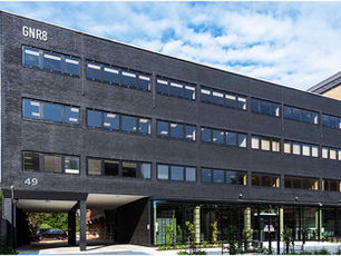 GNR8, Watford. Contemporary office redevelopment is the first building in Hertfordshire.