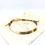 Miniature : Bracelet Tila kaki ivoire et doré modèle 4