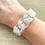 Miniature : Bracelet en grosses mailles par Les créas de Téha