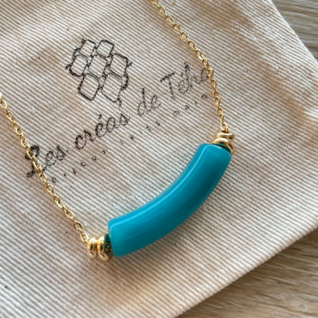 Collier en acier inoxydable par les Créas de Téha