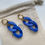 Miniature : Boucles d'oreilles créoles, modèle Mini flower, Les créas de Téha