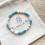 Miniature : Bracelet bleu et blanc, Les créas de Téha