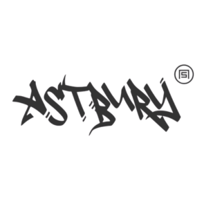Astbury logo in graffiti style