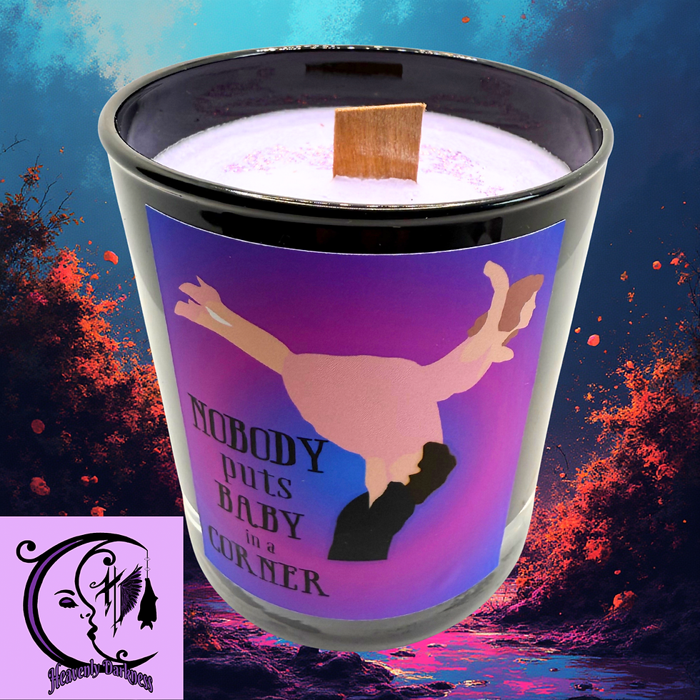 Thumbnail: Dirty Dancing inspired Glass Candle, soy wax, CLP, highly scent