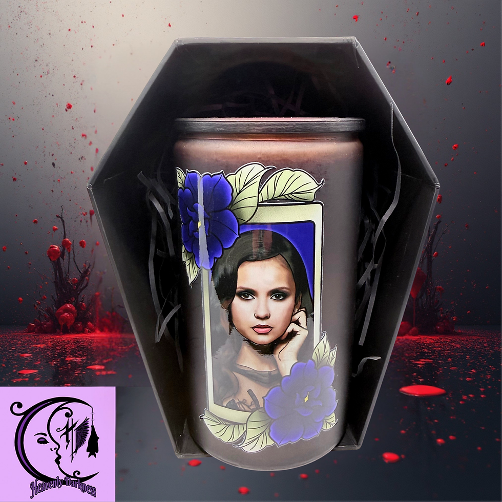 Thumbnail: TVD inspired Candle with Coffin Box