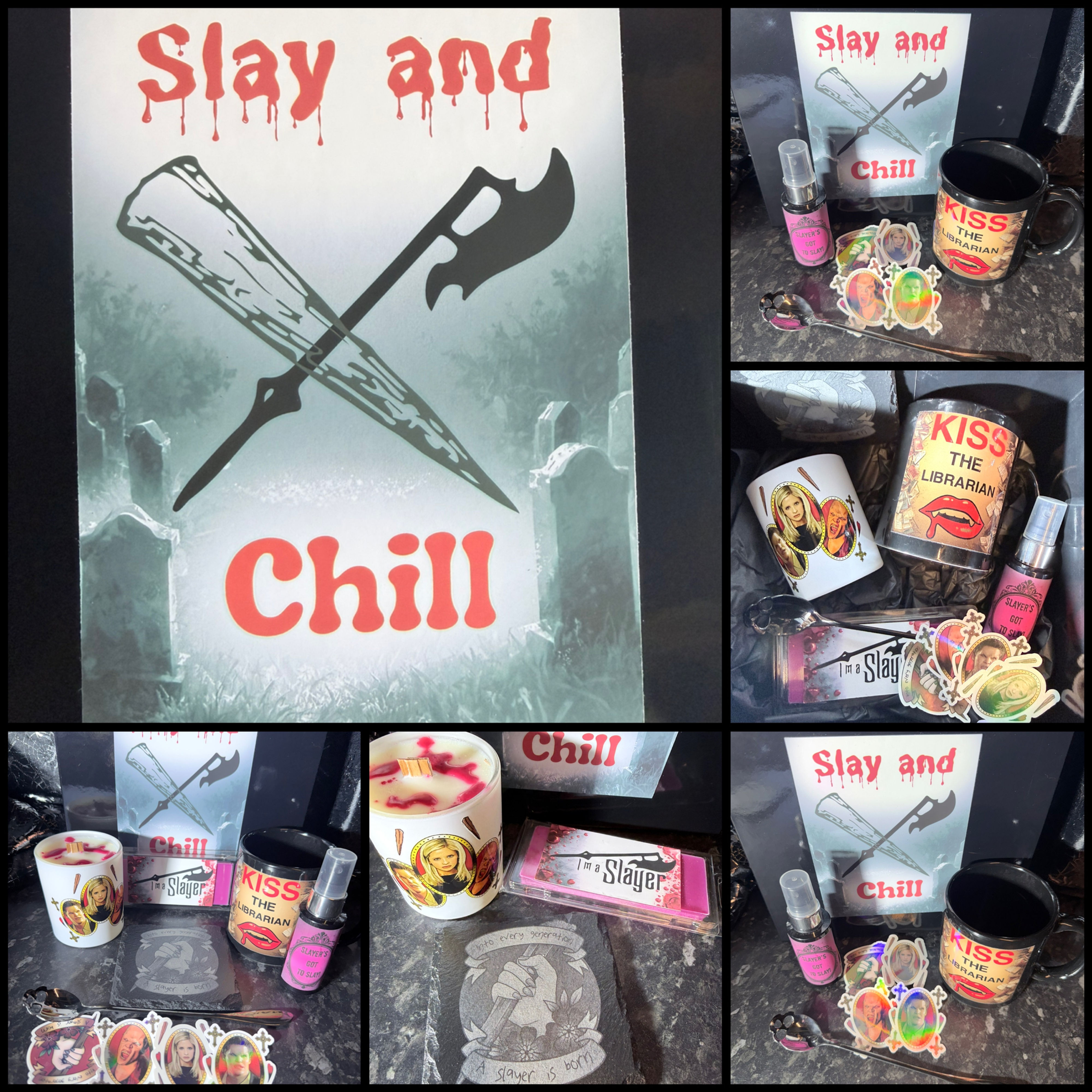 Slay and Chill Box, Pamper Box, Relaxation, Gift, Present
