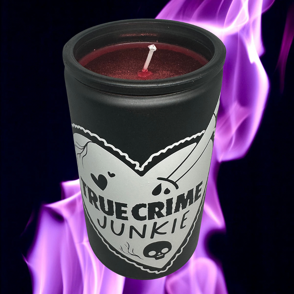 Thumbnail: True Crime Junkie Candle with Coffin Box