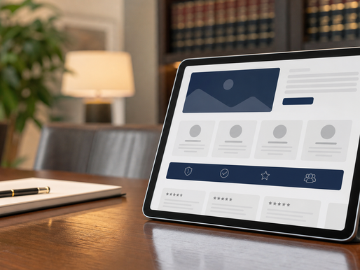 Omaha law firm website showing attorney profile and contact options