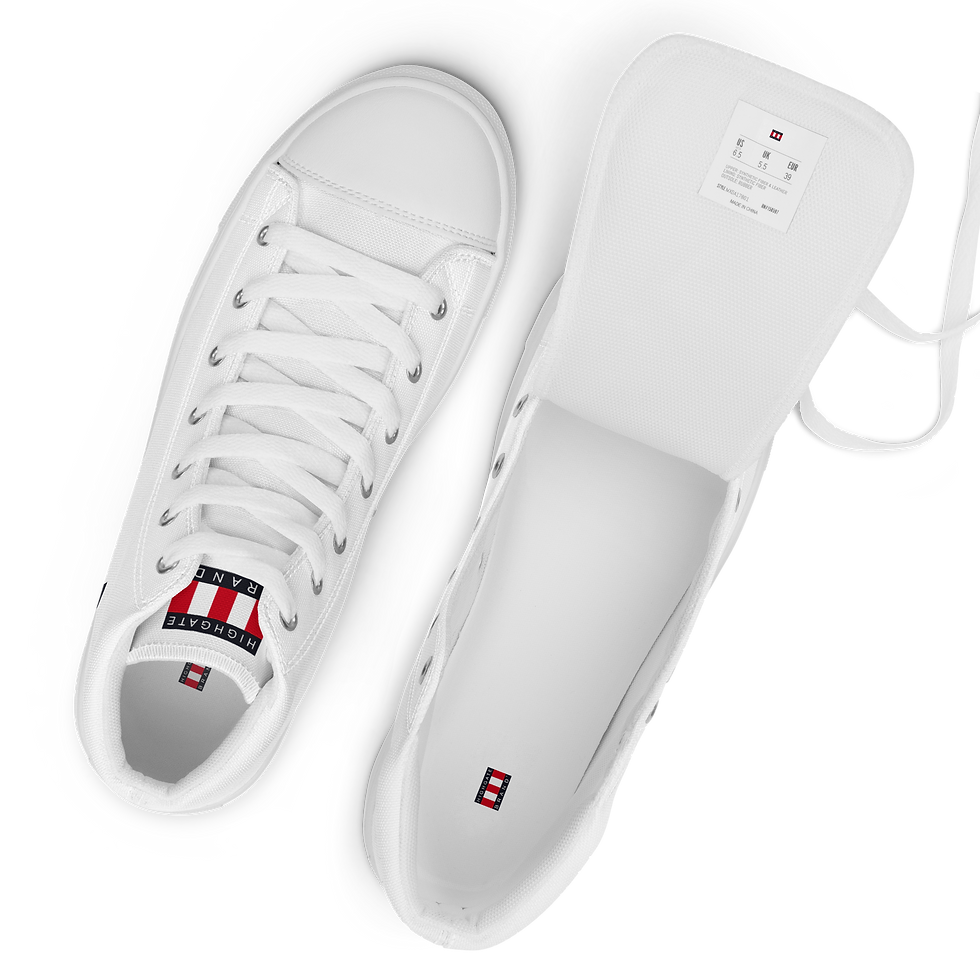 Miniatura: Highgate Brand Women’s high top canvas shoes
