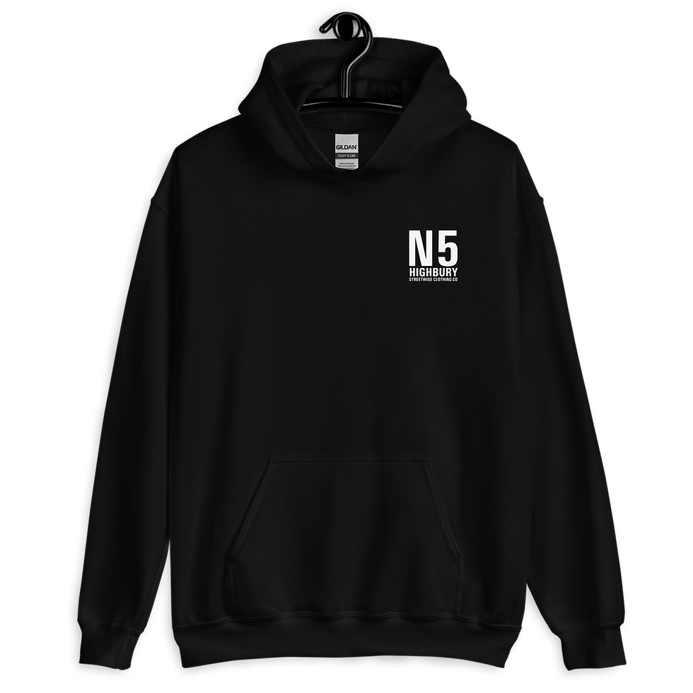 Miniature : N5 Highbury, Streetwise Clothing Co Unisex Hoodie