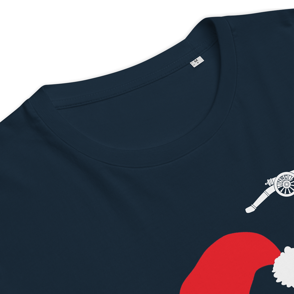 Thumbnail: Oooh To Be a Gooner Christmas - Unisex organic cotton t-shirt