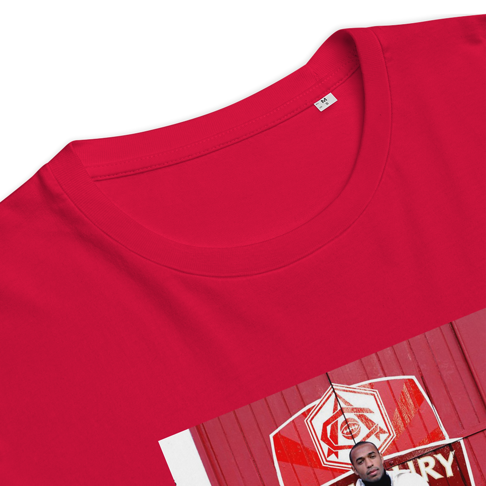 Thumbnail: Highbury Terrace Culture - Thierry Henry Unisex organic cotton t-shirt