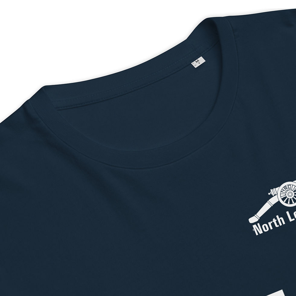 Thumbnail: Rice Rice baby North London is Red - Unisex organic cotton t-shirt