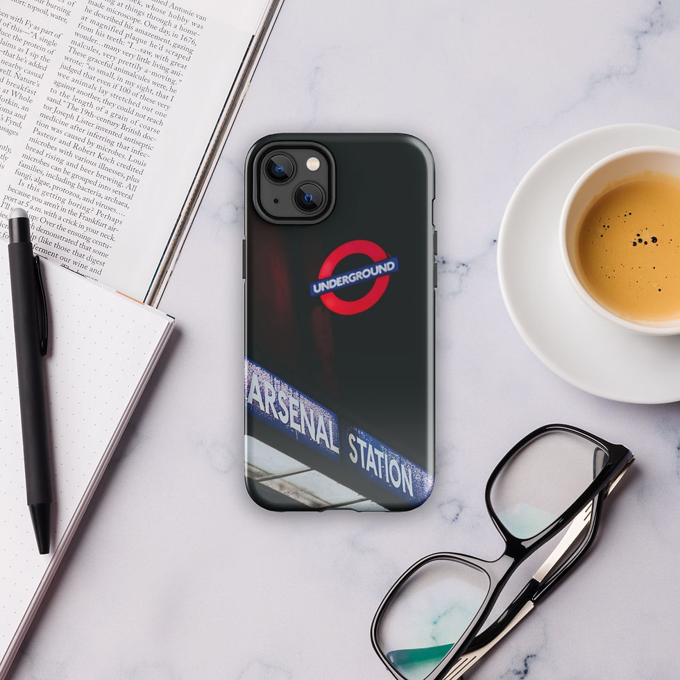 Thumbnail: Arsenal Tube Station Entrance Tough Case for iPhone®