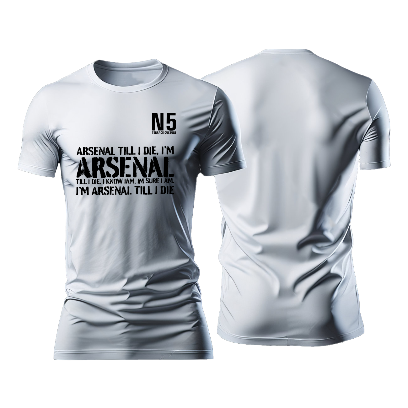 Arsenal till I die  - Unisex organic cotton t-shirt