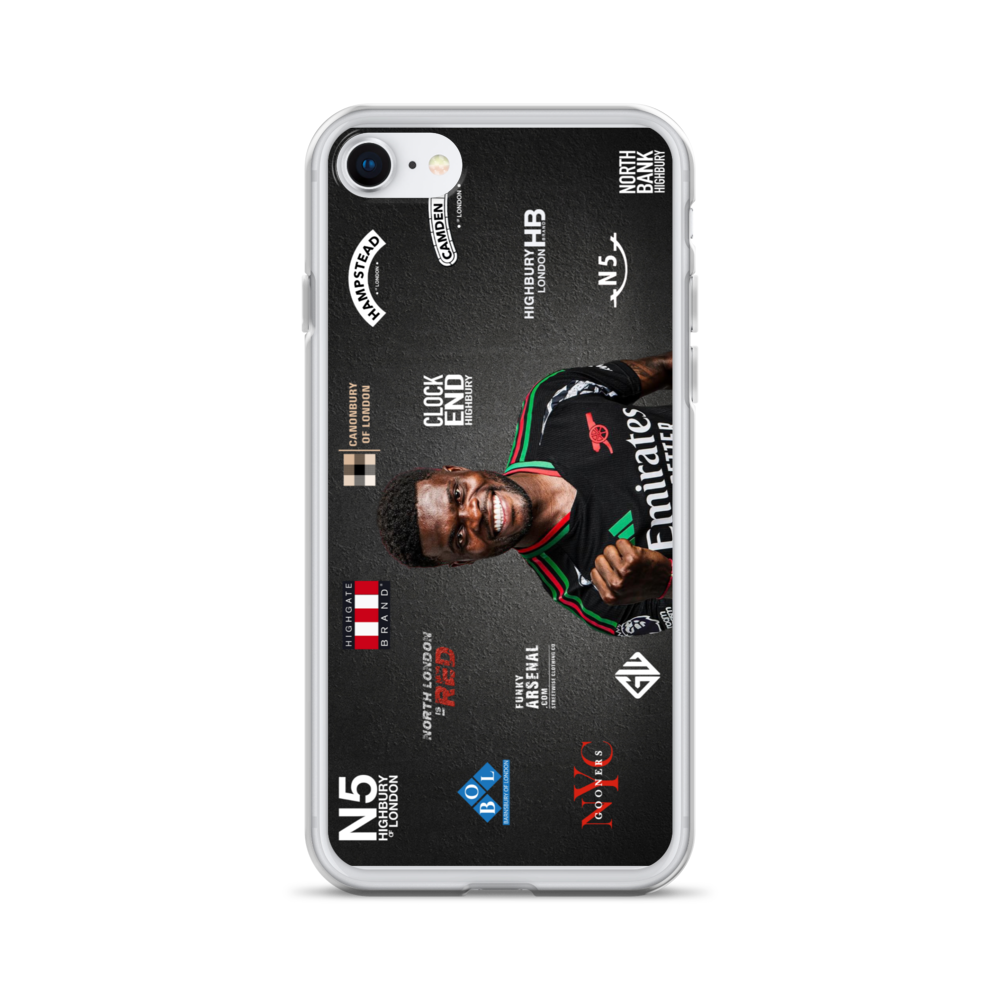 Thomas Partey Clear Case for iPhone®