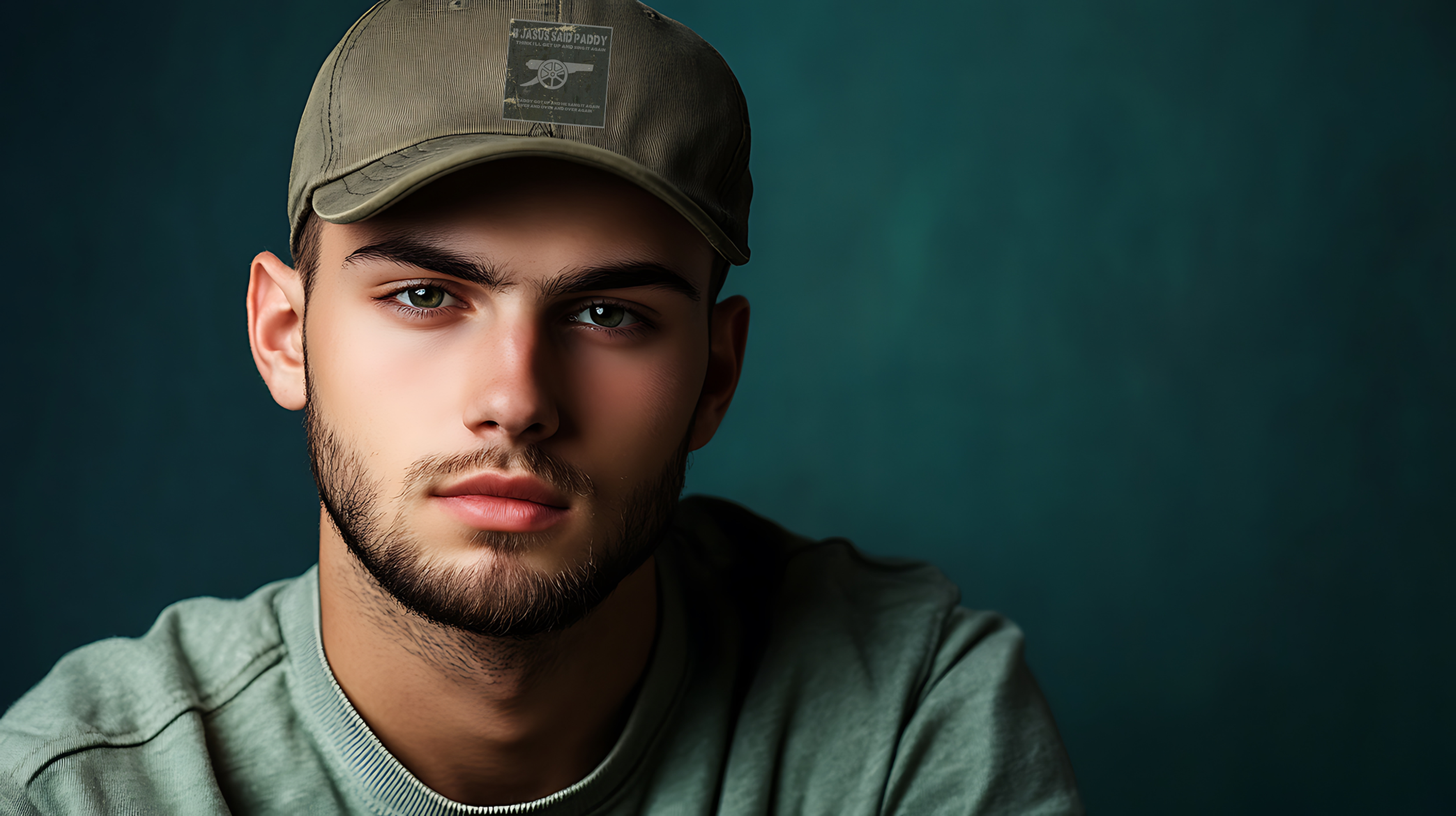 B'Jasus Said Paddy Army Baseball hat