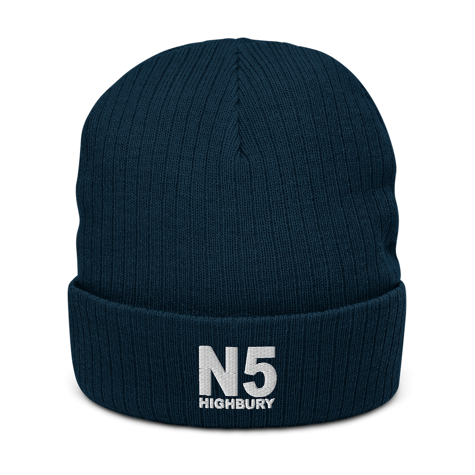 Miniature : N5 Highbury Ribbed knit beanie