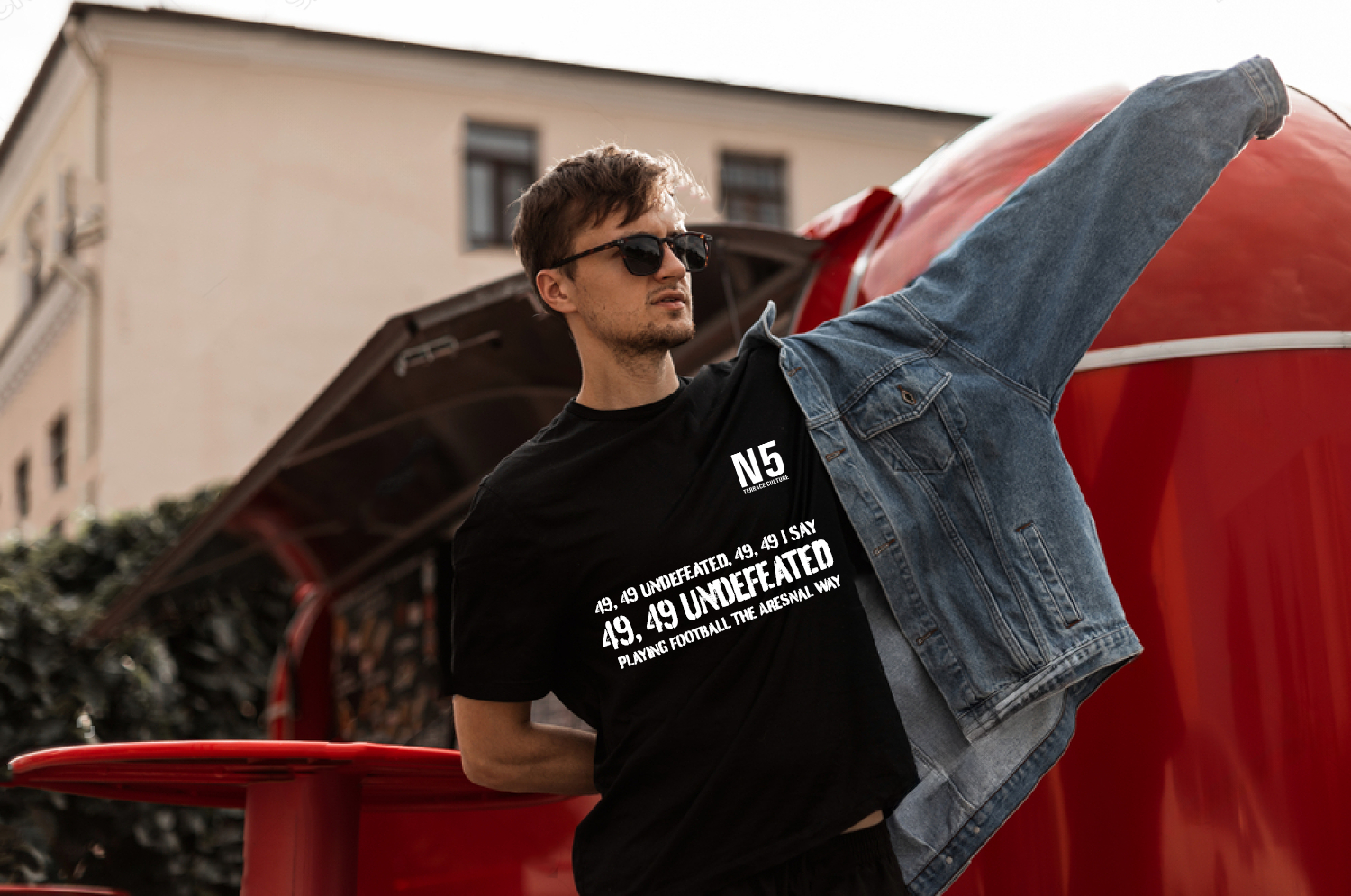 49 49 undefeated - Unisex organic cotton t-shirt