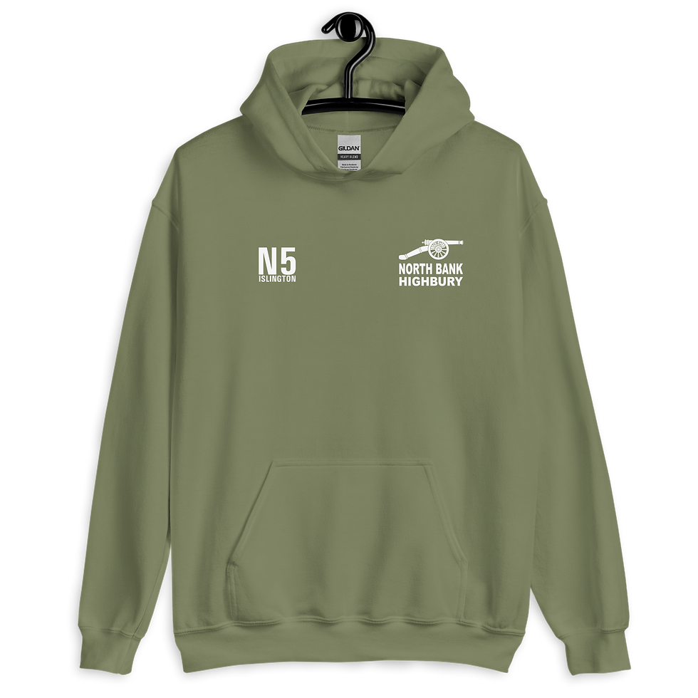 Miniature : N5 Islington North Bank Highbury Unisex Hoodie