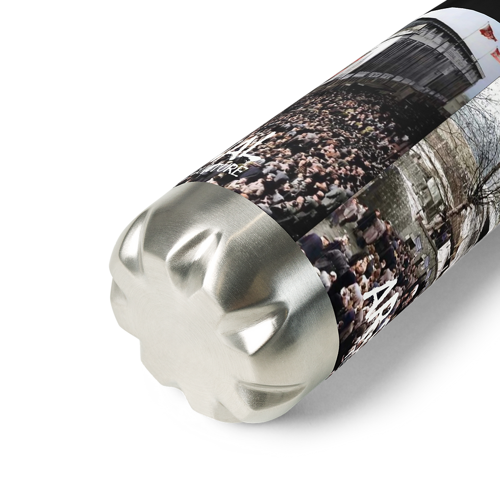 Thumbnail: Arsenal Terrace Culture - Highbury stadium Stainless steel water bottle