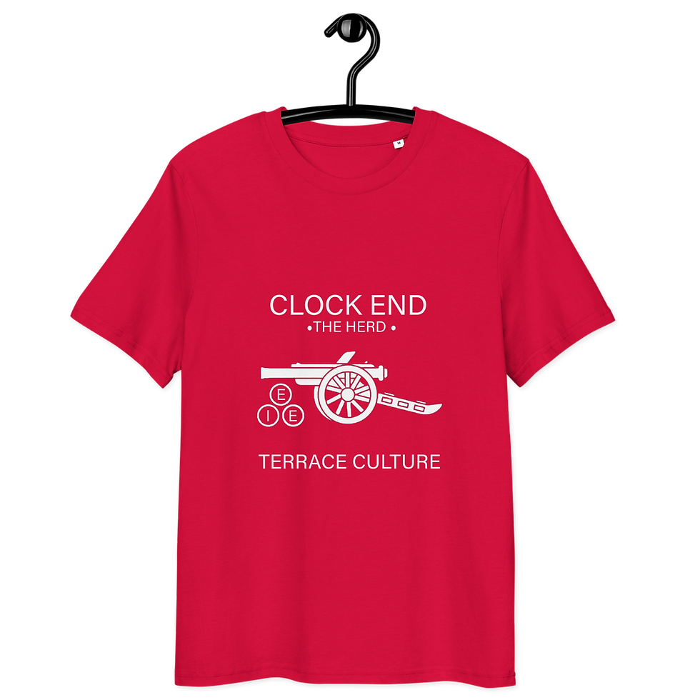 Miniature : Clock End The Herd Terrace Culture Unisex organic cotton t-shirt