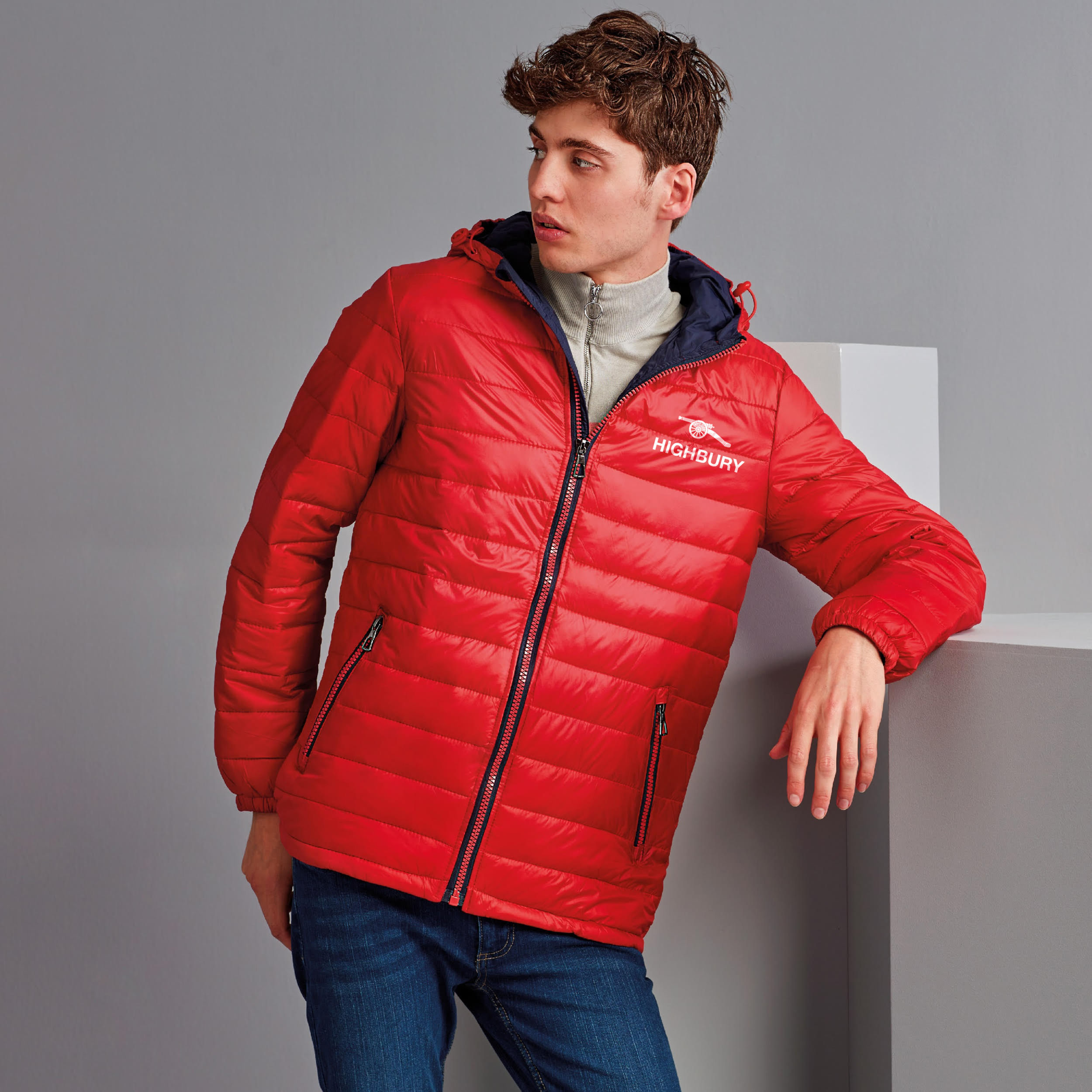HIGHBURY 2 COLOUR PUFFER JACKET, N5 STREETWISE CLOTHING
