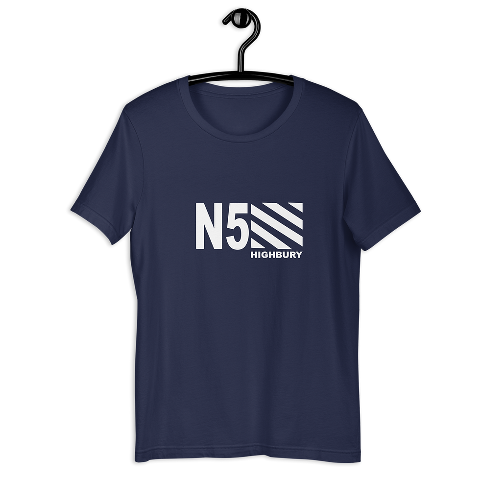 Thumbnail: N5 Highbury Unisex t-shirt