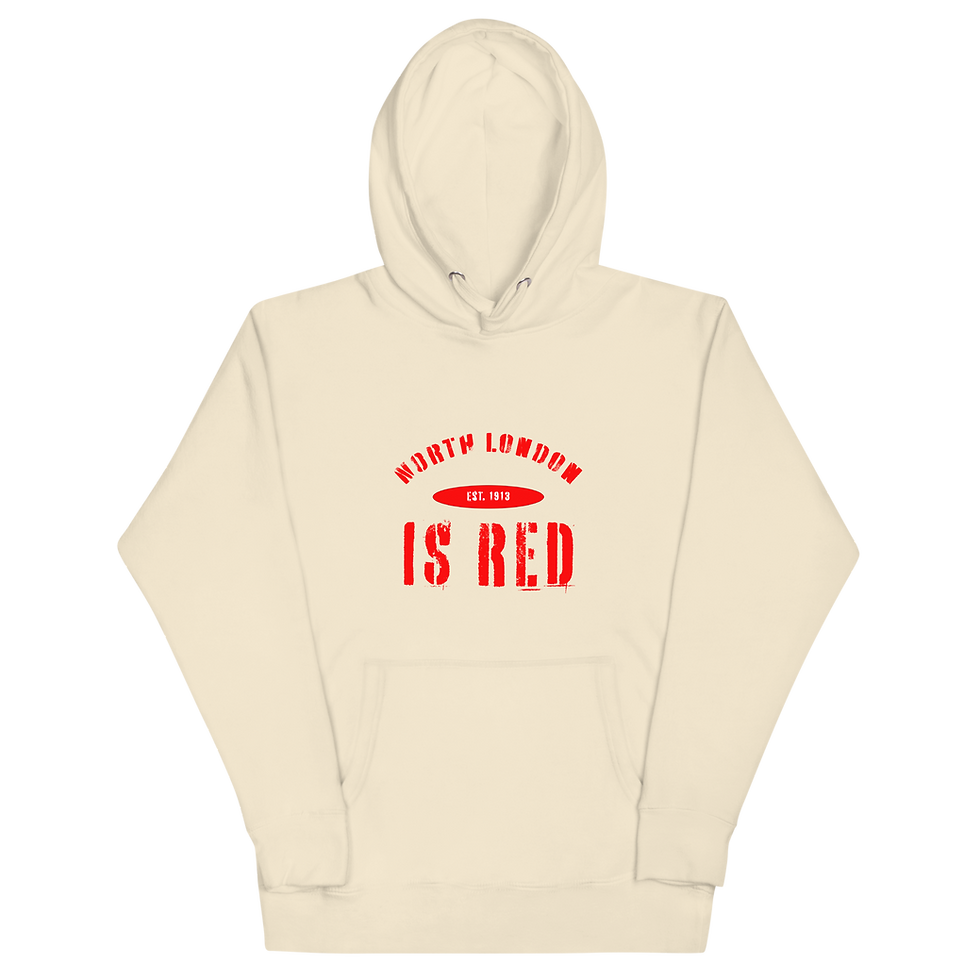 Thumbnail: North London is Red Unisex Hoodie