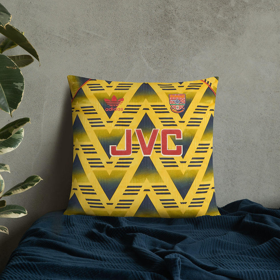 Thumbnail: JVC Bruised Banana Arsenal Away T-shirt Cushion