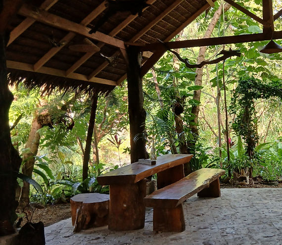 restaurant with local meals at simolap hot spring