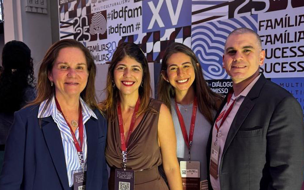 XV Congresso Brasileiro de Direito das Famílias e Sucessões do IBDFAM em Belo Horizonte