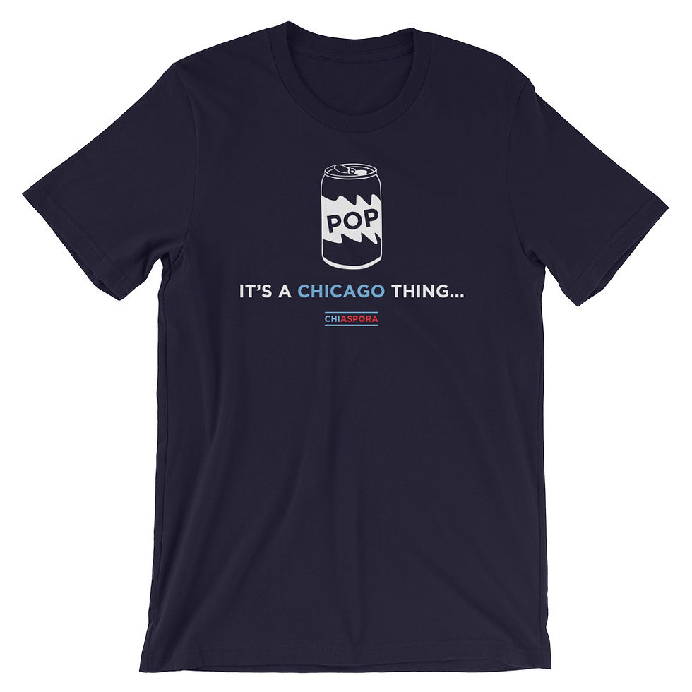 Thumbnail: CHIASPORA "It's A Chicago Thing: Can of Pop" T-Shirt 