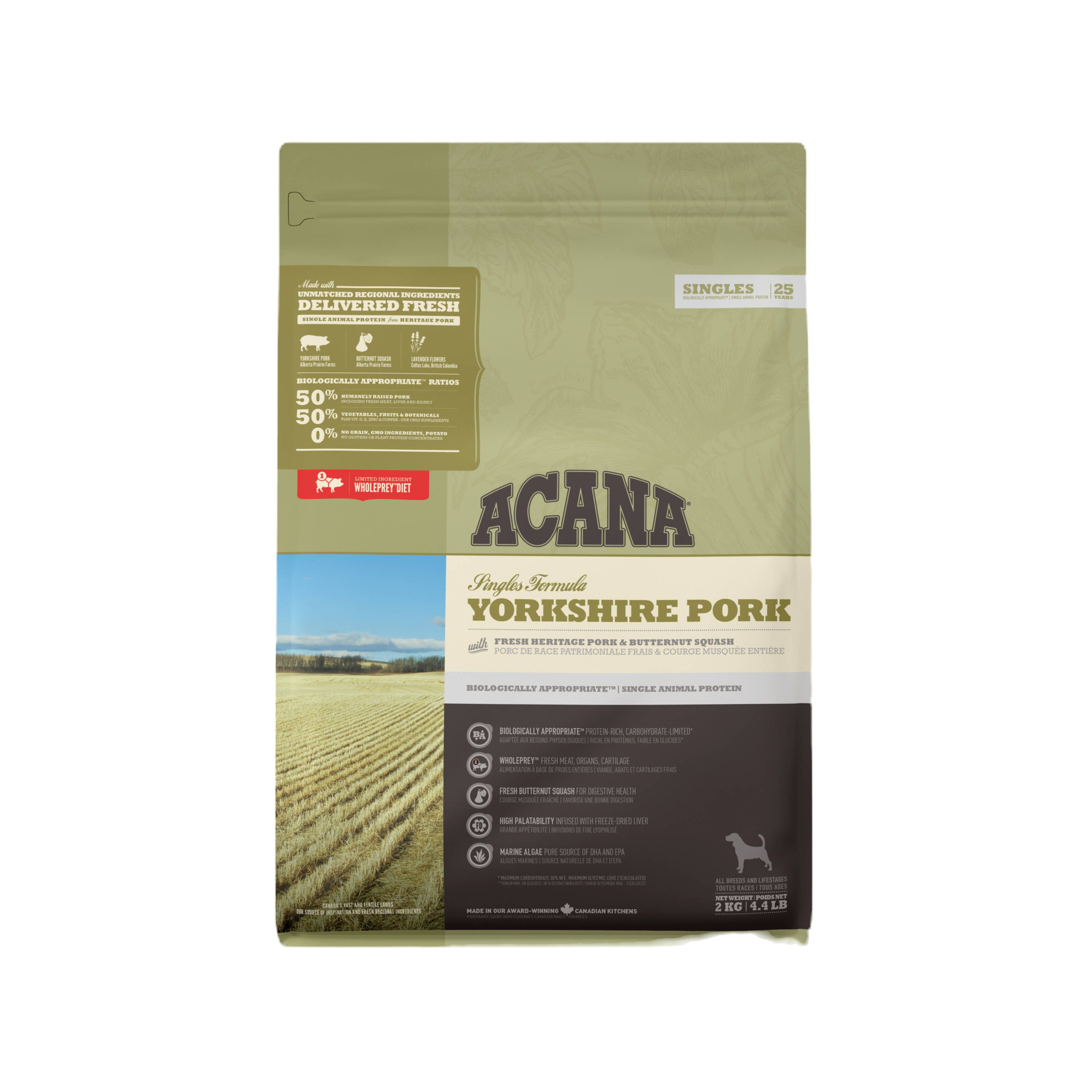 ACANA ヨークシャーポークレシピ