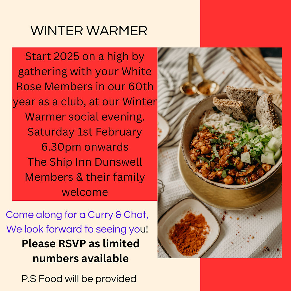 Winter Warmer Social Evening
